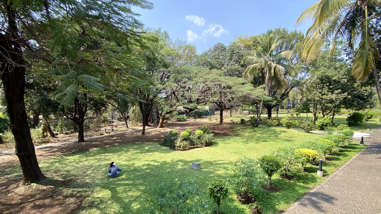 Garden near Agakhan Palace, Pune, India.