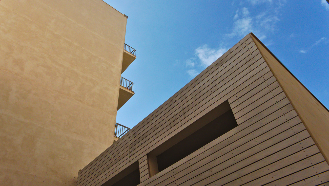 Modern architecture in Siracusa, Sicily.